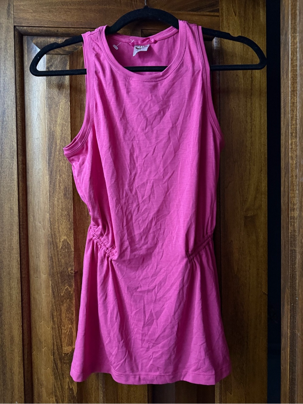 Athleta Air Out Cinch Athletic Pink Tank Top Size XS NWOT